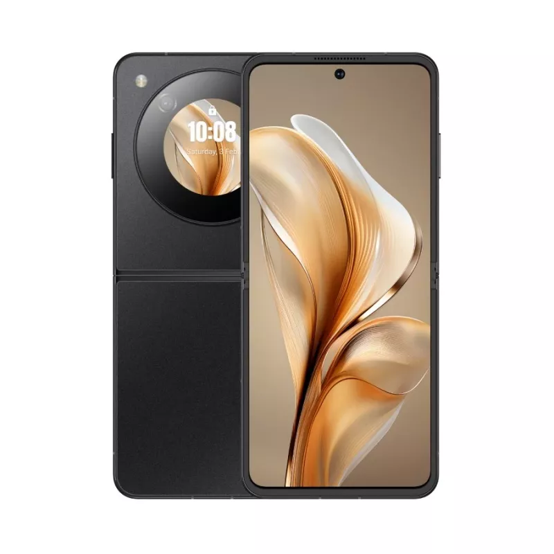 Smartfon NUBIA Flip zestaw (Złoty) z etui, słuchawkami i chłodzeniem