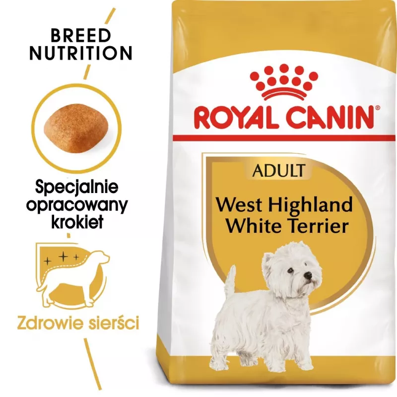 Royal Canin BHN West Highland Biały Terrier Adult - sucha karma dla dorosłych psów - 3 kg