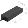 Qoltec 120W Zasilacz sieciowy | 12V | 10A | 5.5*2.5 | + kabel zasilający