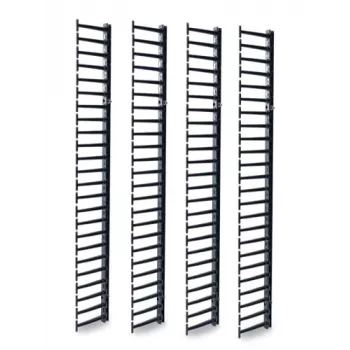 APC NetShelter kabel Management, Pionowy organizer kabli, do szaf sieciowych NetShelter SX 48U, zestaw 4 szt., 250 x 2045 x 170 mm