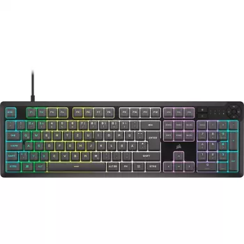 Corsair CH-9226D65-DE klawiatura Gaming USB QWERTZ niemiecka szara