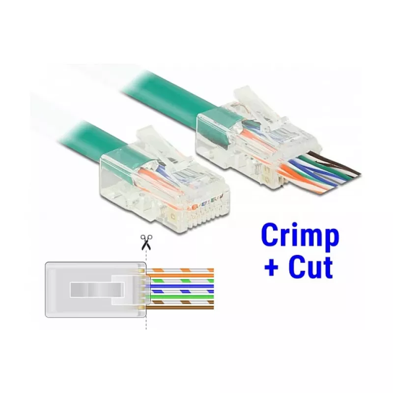 Złącze przewodowe RJ-45 DeLOCK 86453