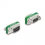 DeLOCK RF/EMI Interference Suppression Filter D-Sub 9 pin male to female Gold Plated