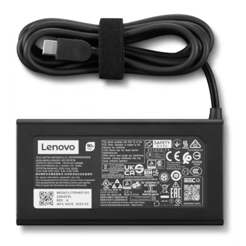Lenovo 4X21M37469 zasilacz / falownik Wewnętrzny 100 W Czarny