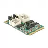 DeLOCK 95244 Mini PCIe Serial Adapter - 4 x RS-232