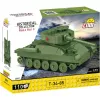 Zestaw konstrukcyjny Cobi czołg T-34-85 — 110 elementów, wiek 6+, zielony