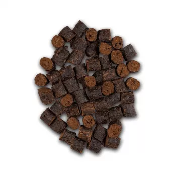 Przysmaki dla psa UNISZKI Crunchy Rabbit z miętą i pokrzywą 80 g — chrupiące przekąski z mięsa królika, mięty i pokrzywy