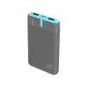 PowerBank EnerGo 10000mAh szaro-niebieski