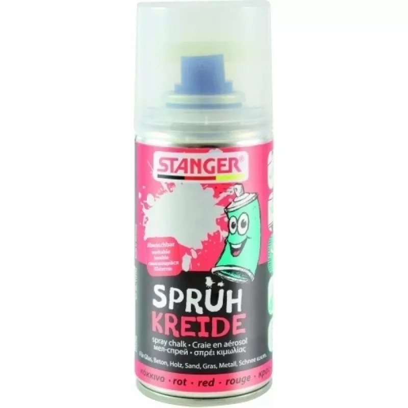 STANGER Spray chalk, czerwony, 150 ml 115102