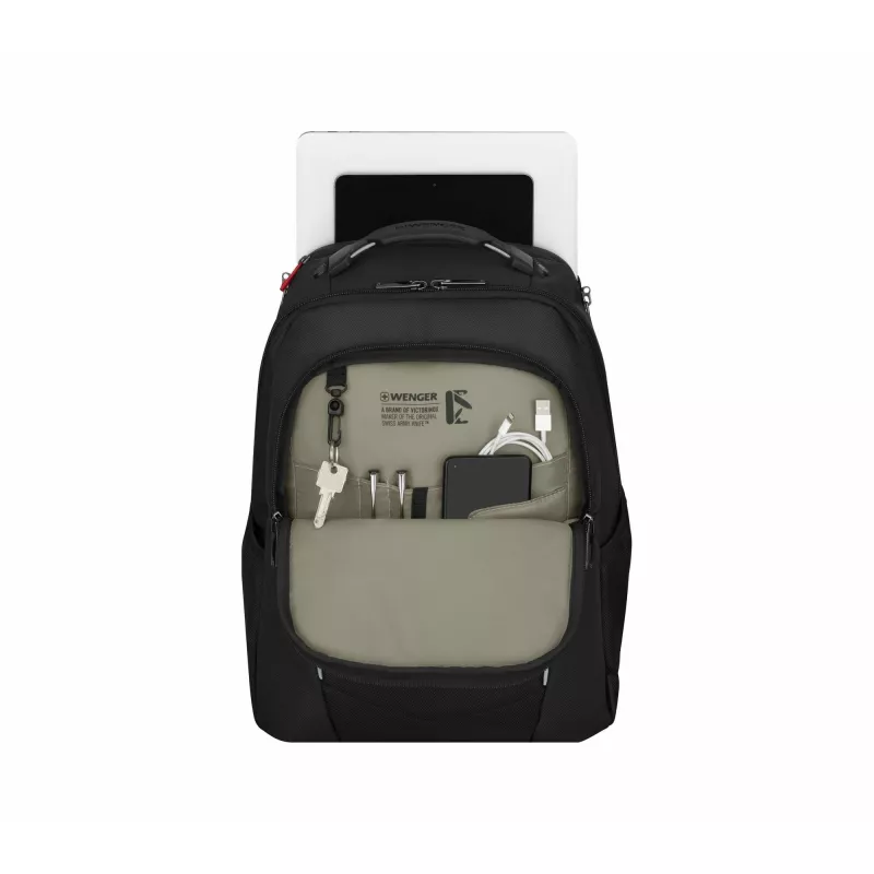 Plecak casualowy Wenger SwissGear Altair Czarny Poliester PVC 79% z recyklingu
