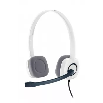 Zestaw słuchawkowy Logitech H150 biały
