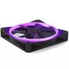Wentylator obudowy NZXT F140 RGB 14 cm, czarny, 500–1800 RPM, łożysko Fluid Dynamic, 4-pin, 18 diod LED