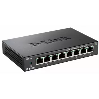 D-Link DES-108 Czarny