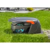 Garaż do kosiarki robotycznej, schronienie szary/turkusowy, do SILENO life, SILENO city
