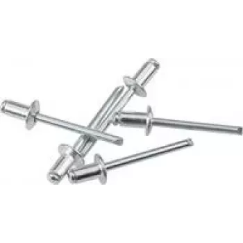 Nit rurowy KWB 407476 Aluminium, średnica 4 mm, długość 16 mm