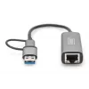Adapter Gigabit Ethernet USB Type-C Digitus DN-3028