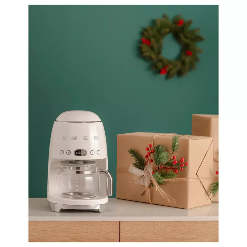 Ekspres do kawy Smeg 50's Style DCF02CREU 1,25 l kremowy