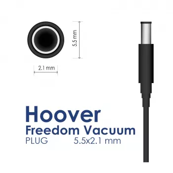 Akyga AK-PD-09 ładowarka do odkurzaczy Hoover Freedom, 26 V / 0,4 A, 10,4 W, 5,5 x 2,1 mm, 1,8 m