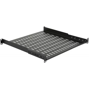 Półka rack LOGON RAS405BL czarna 50 kg 19 cali