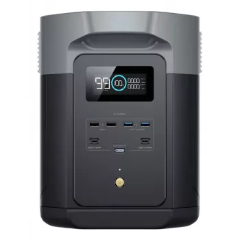 Przenośna stacja zasilająca EcoFlow DELTA 2 Max litowo-żelazowo-fosforanowa (LiFePO4) 2400 W 23 kg