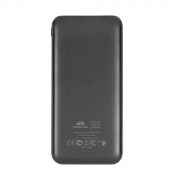 Power Bank USB 10000MAH/VA2031 Czarny Rivacase