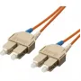 Equip SC/SC światłowodowy kabel krosowy- OM1/OM2, 5.0m , 62.5/125µ