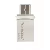 Transcend JetFlash 890 32GB to produkt Transcend z naszej oferty pendrive'ów USB. Cechy obejmują srebrne wykończenie, pojemność 32 GB oraz obsługę OTG.