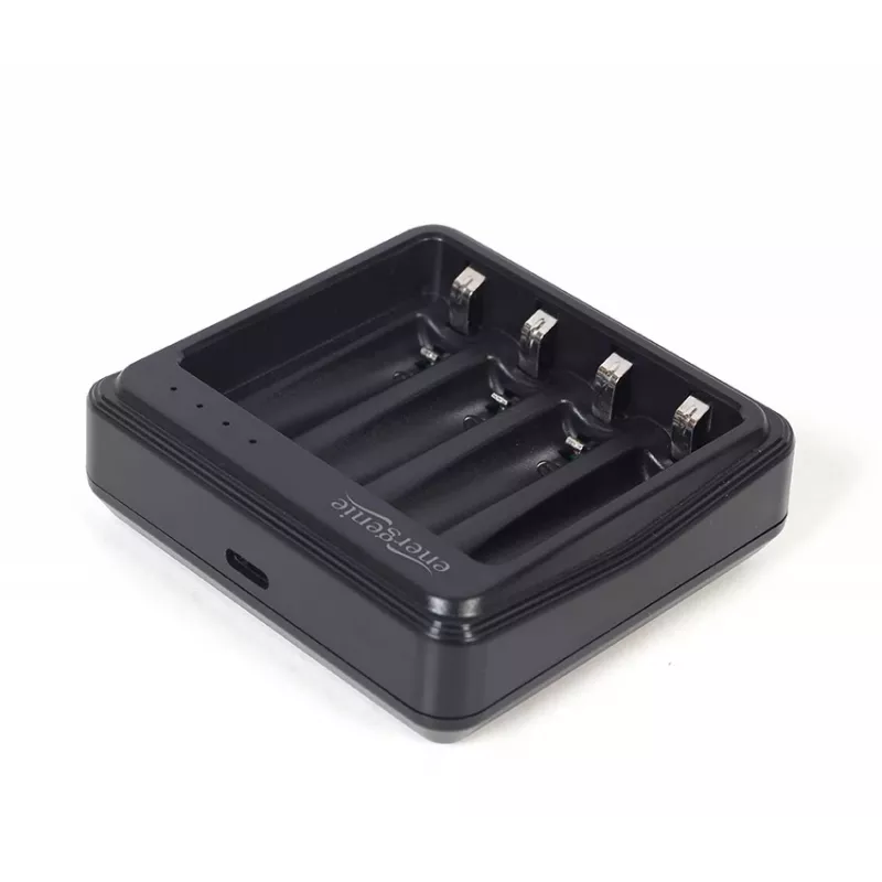 Ładowarka do akumulatorów Gembird BC-USB-03 USB Kompatybilna AA AAA Czarna