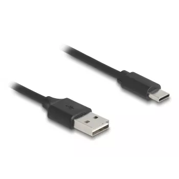 Kabel USB DeLOCK 90133 USB 2.0 0.8 m Czarny