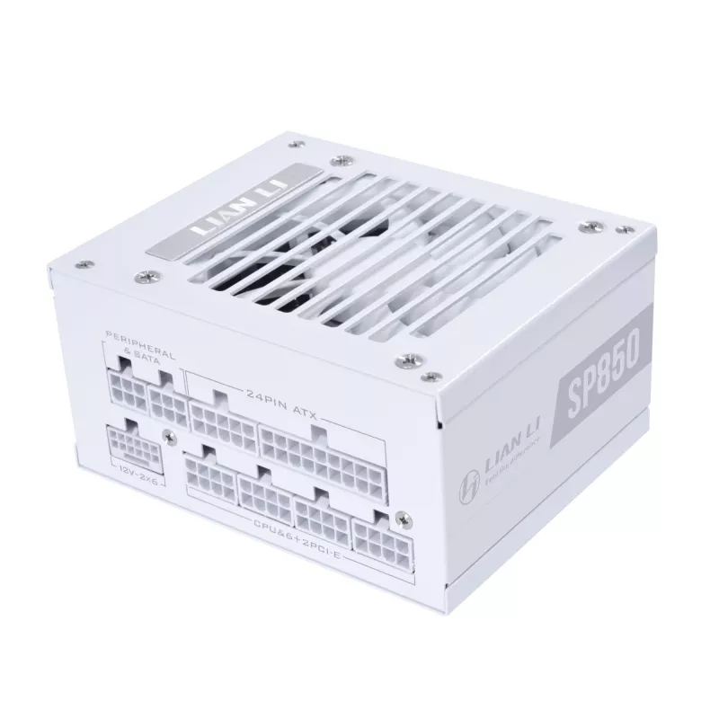 Zasilacz Lian Li SP0850G.W 850 W SFX 80 PLUS Gold 20+4 pin ATX biały