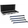 Oświetlenie LED bar EUROLITE 4x LED BAR-12 QCL RGB+UV, 4 szt., diody RGB+UV