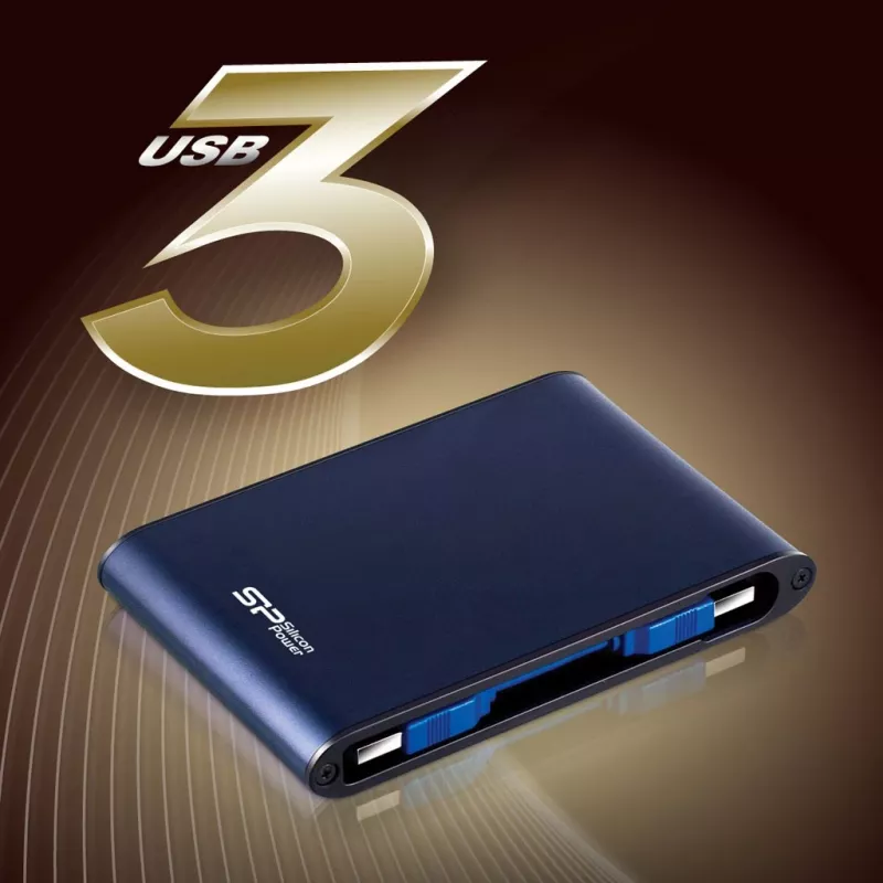 Zewnętrzny dysk twardy Silicon Power 1TB USB 3.2 Armor A80
