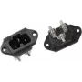 Wtyczka elektryczna Bachmann 918.170 Czarna