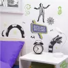 Naklejki ścienne Paladone Beetlejuice Design PP13439BJ – Zestaw dekoracyjnych naklejek ściennych