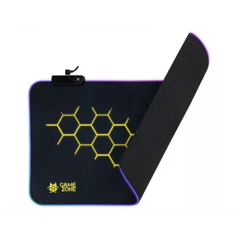 Podkładka pod klawiaturę i mysz TRACER GAMEZONE Hexy1 RGB 80/30/0,4