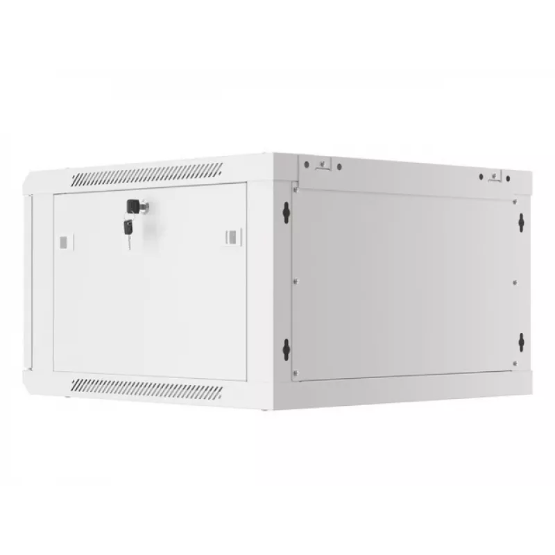 Wall mounted rack Lanberg WF01-6606-00S 6U szary 60 kg capacity