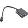 Przejściówka kabla wideo S/CONN 14-05005 USB Type-C do HDMI Type A, czarna