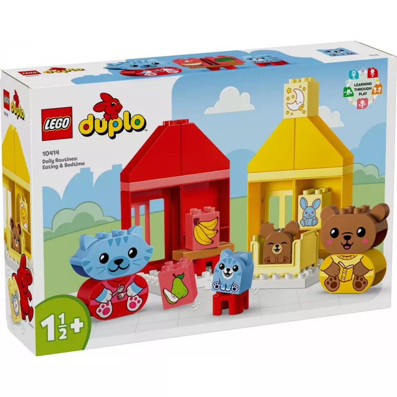 LEGO DUPLO Moje pierwsze codzienne czynności: Jedzenie i spanie 10414