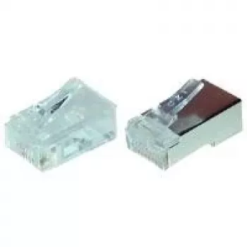 Wtyk sieciowy RJ-45 ShiverPeaks BS72051R-100 biały