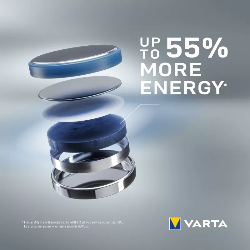 Bateria litowa VARTA Electronics CR2016 90 mAh 3V VE 2 (06016101402)