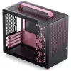 Jonsplus MATX Handle Case Z20 Czarny-Pink – obudowa Mini/Micro/Flex-ATX z uchwytem do przenoszenia