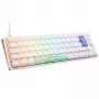 Klawiatura Ducky One 3 Classic Pure biały SF USB niemiecka biała (DKON2167ST-RDEPDPWWWSC1)