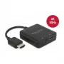 Ekstraktor audio HDMI DeLOCK 4K 60 Hz kompaktowy