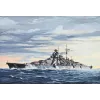 Model okrętu wojennego Revell Bismarck Zestaw do składania 1:700