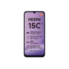 Xiaomi Redmi 15C 5G - Smartfon 5G - Dual-SIM - RAM 8 GB / Pamięć wewnętrzna 128 GB - Gniazdo microSD - 6,9 cala - 1600 x 720 pikseli (120 Hz)