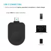 Stały adapter ładujący USB-C FIXED FIXDW-AWAP-BK do Apple Watch Powerstation Uni, kompaktowy zamiennik