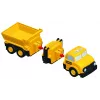 Vehicle set Popular Playthings Mix or Match Vehicles Construction Czarny żółty