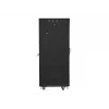 Szafa rack wolnostojąca LANBERG FF01-6627-12BL 19 cali 27U 600x600 mm szklane drzwi, udźwig 800 kg