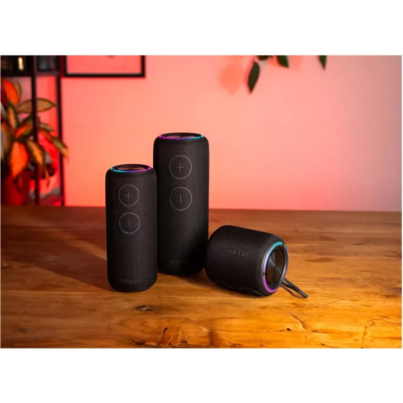 Głośnik Bluetooth SIRIUS 2 Czarny Moc 20W