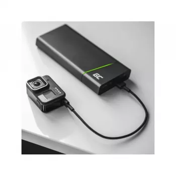 Kabel USB zielony Cell KABGC22 USB 2.0 1,2 m USB A USB C czarny